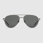 Aviator frame sunglasses